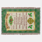 Couverture Bénédiction de Noël irlandaise avec Tartan nationa (Devant)