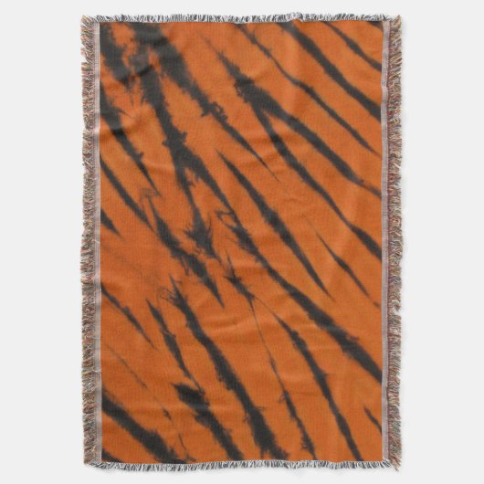 Couverture Bengale rayures Tie Dye (devant Vertical)