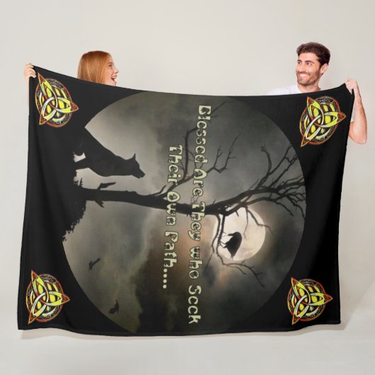 Couverture bénie d'ouatine de chemin, (En situation)