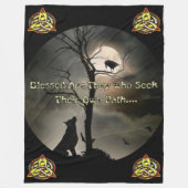 Couverture bénie d'ouatine de chemin, (Devant)