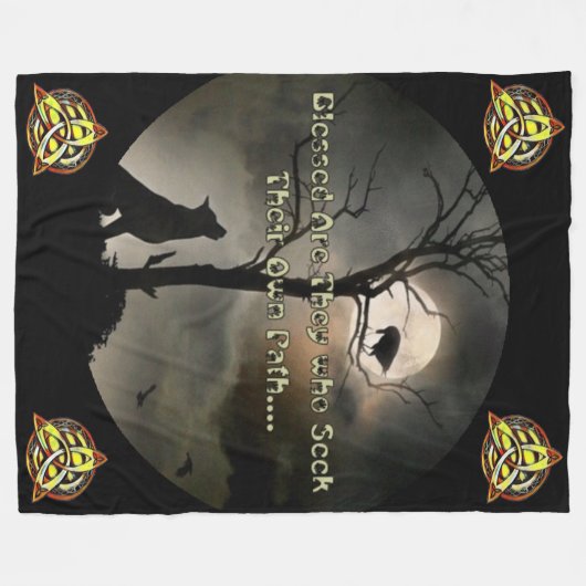 Couverture bénie d'ouatine de chemin, (Devant (Horizontal))