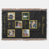 Couverture Bereavement Memory Keepsake Photo Throw Blanket (Devant)