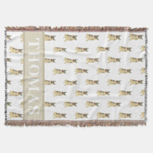 Couverture Berger allemand personnalisé