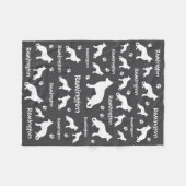 Couverture bergère allemande | Cadeau Loyal et Amo (Devant (Horizontal))