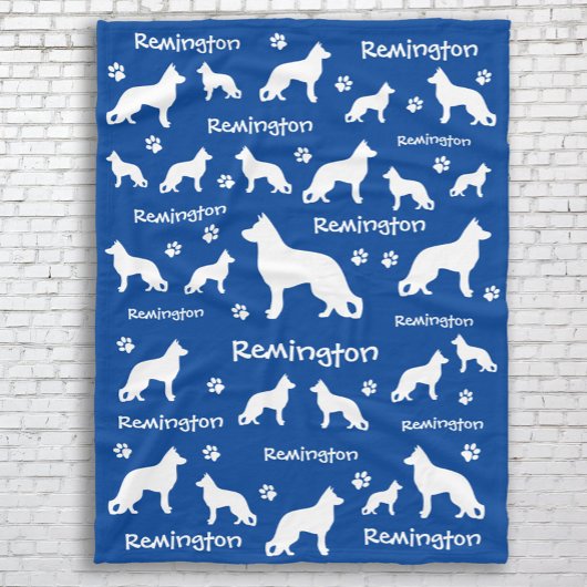 Couverture bergère allemande | Cadeau Loyal et Amo