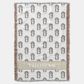 Couverture Bernedoodle personnalisé (devant Vertical)