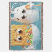 Couverture Best friends - milk and cereals 3d illustration (devant Vertical)