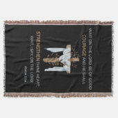 Couverture Bible Verse Écriture Psaume 27:14 KJV (Devant)