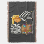 Couverture Bibliothèque présidentielle de Trump prison (devant Vertical)