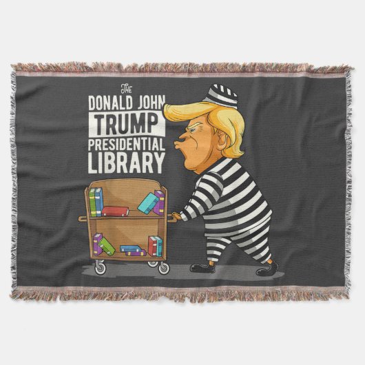 Couverture Bibliothèque présidentielle de Trump prison (Devant)