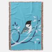 Couverture Bickadee Dans La Branche De L'Arbre (devant Vertical)