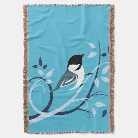 Couverture Bickadee Dans La Branche De L'Arbre (devant Vertical)