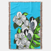 Couverture Bickadee Parmi Les Fleurs De Dogwood (devant Vertical)