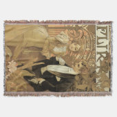 Couverture Biscuits Flirt Art Nouveau Vintage, Alphonse Mucha (Devant)