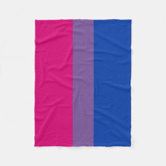 Couverture bisexuelle d'ouatine de drapeau (Devant)