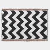 Couverture Black Bold Chevron (Devant)
