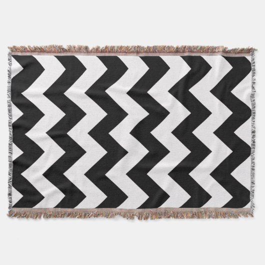 Couverture Black Bold Chevron (Devant)