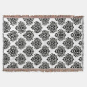 Couverture Black Elegant Damask (Devant)