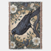 Couverture Black Raven William Morris inspiré (devant Vertical)