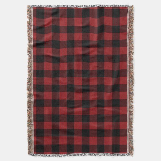 Couverture Black & Red Plaid - (devant Vertical)