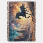 Couverture Black Stallion dans le désert - étoiles éclair (devant Vertical)