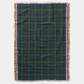 Couverture Black Watch Tartan Plaid Scottish Plaid Motif (devant Vertical)