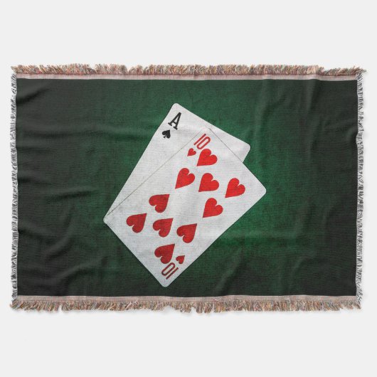 Couverture Blackjack 21 point - As, Ten (Devant)