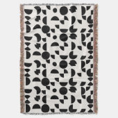 Couverture Blanc Moderne Elégant Tribal Géométrique (devant Vertical)