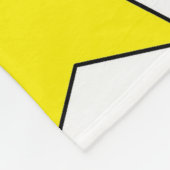 Couverture blanche avec arcs-en-ciel et étoiles ja (Coin)