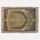 Couverture Blanche jetée pour la prière musulmane (Devant)