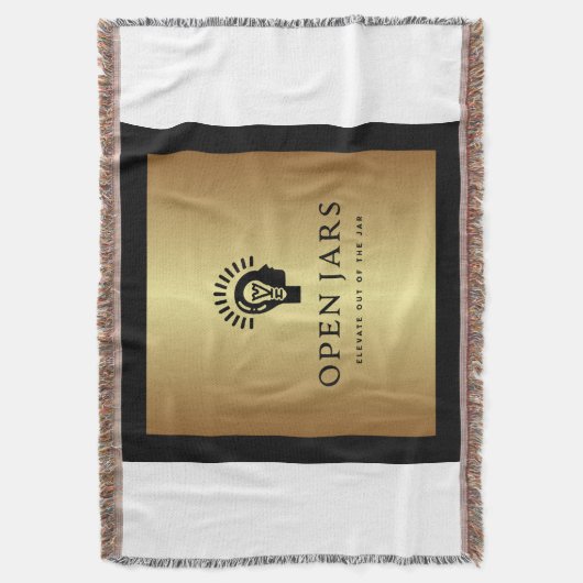 Couverture Blanche, noire et dorée (devant Vertical)