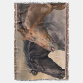 Couverture Blanche Sherpa sauvage et libre (devant Vertical)