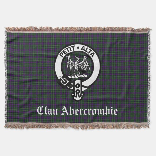 Couverture Blason de Clan Abercrombie & Tartan (Devant)