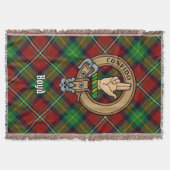 Couverture Blason de Clan Boyd sur tartan (Devant)