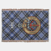 Couverture Blason de clan Clark sur tartan (Devant)