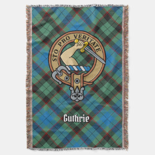 Couverture Blason de Clan Guthrie sur tartan