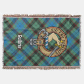 Couverture Blason de Clan Guthrie sur tartan (Devant)
