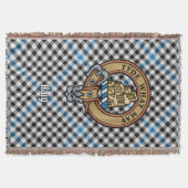 Couverture Blason de Clan Haig sur tartan (Devant)