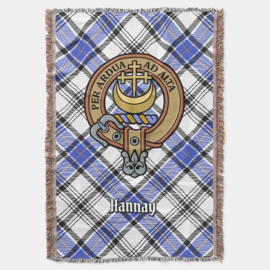 Couverture Blason de Clan Hannay sur tartan (devant Vertical)