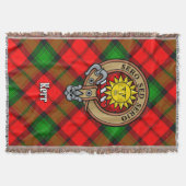 Couverture Blason de Clan Kerr sur tartan (Devant)