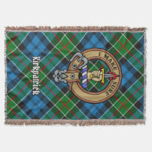 Couverture Blason de Clan Kirkpatrick sur tartan (Devant)