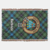 Couverture Blason de Clan MacKenzie sur tartan (Devant)