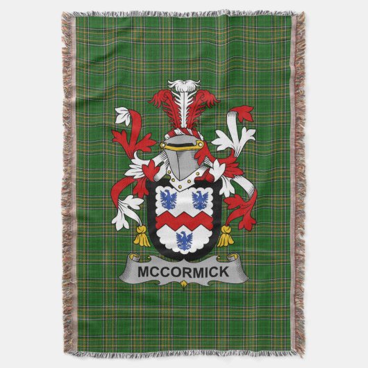 Couverture Blason de la famille McCormick d'Irlande (devant Vertical)