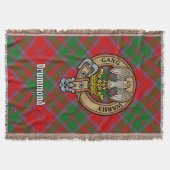 Couverture Blason du Clan Drummond sur tartan (Devant)