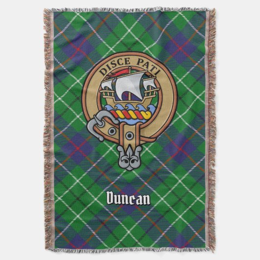 Couverture Blason du clan Duncan sur tartan (devant Vertical)