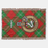 Couverture Blason du Clan Lennox sur tartan (Devant)