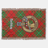 Couverture Blason du clan MacAulay sur tartan (Devant)
