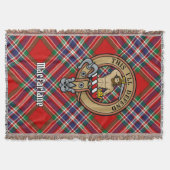 Couverture Blason du clan MacFarlane sur tartan (Devant)