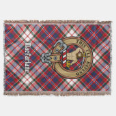 Couverture Blason du clan MacFarlane sur tartan de cérémonie (Devant)