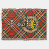 Couverture Blason du clan MacGill sur tartan (Devant)